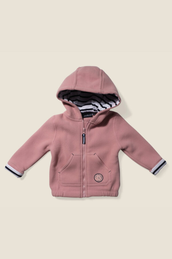 Veste bébé fille en polaire Paquito