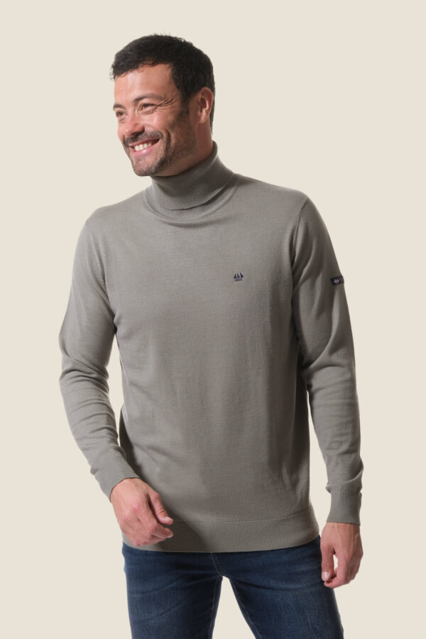 Pull homme col roulé Epinay