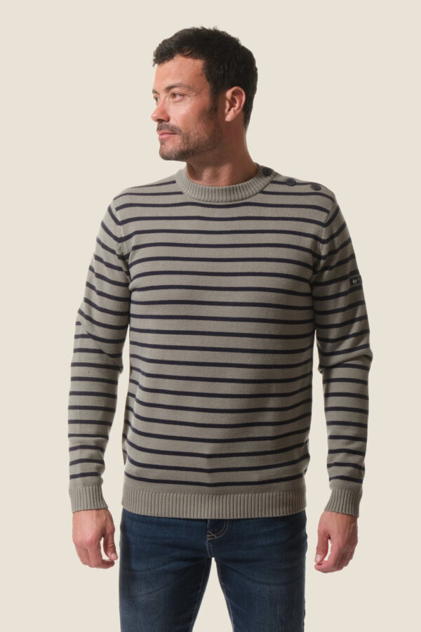 Pull homme col rond Hendaye