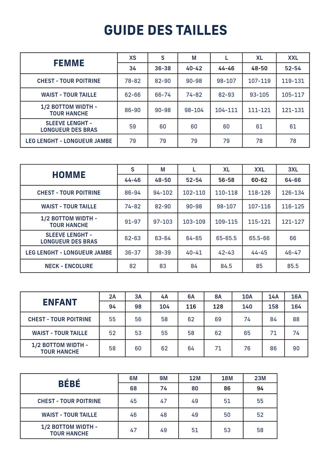 Image Size Guide