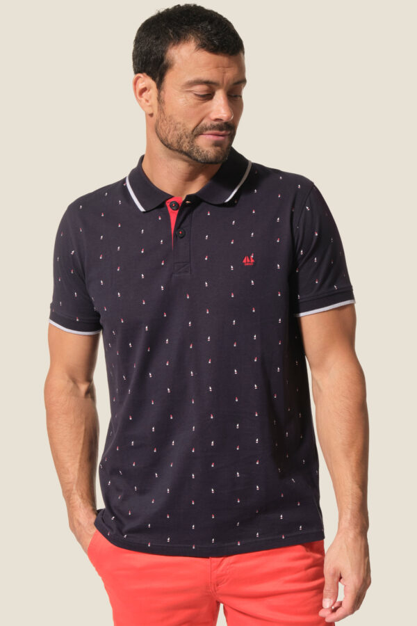 Polo homme manches courtes Clouvel