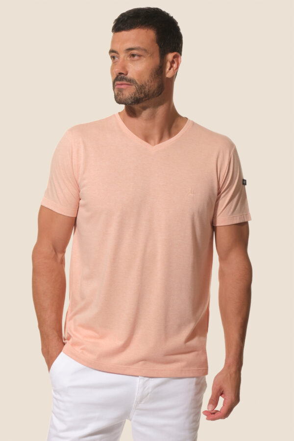 Tee-shirt homme col V Fabio