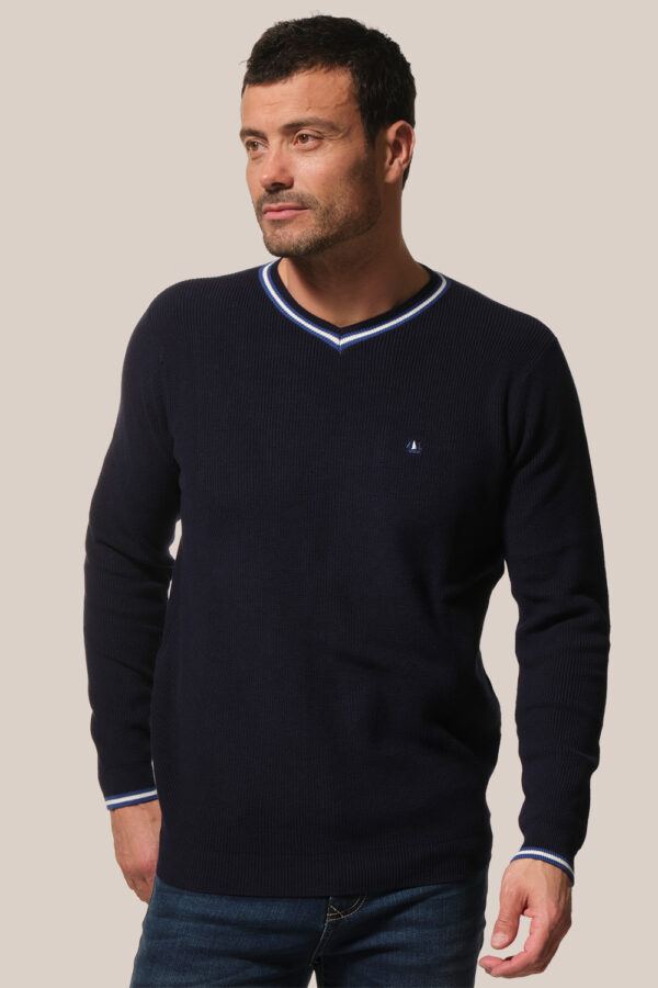 Pull homme uni Capelan