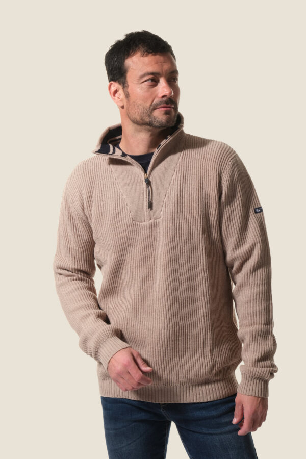 Pull homme col camionneur Ganelon