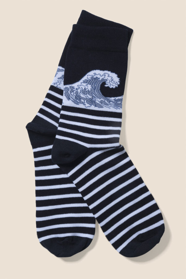 Chaussettes vague homme